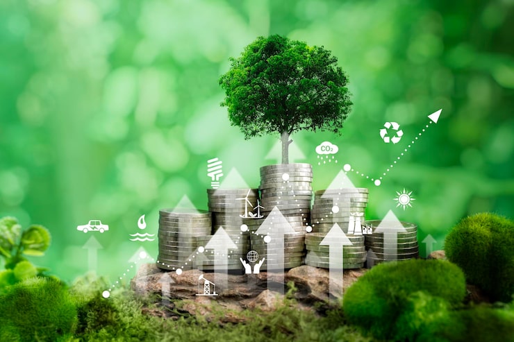 Chart showing the rise of greentech investment funding in India from 2023 to 2025.